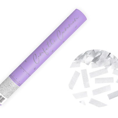 Confetti Cannon – Silver 40cm