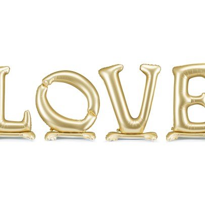 Standing Foil Balloon “Love”