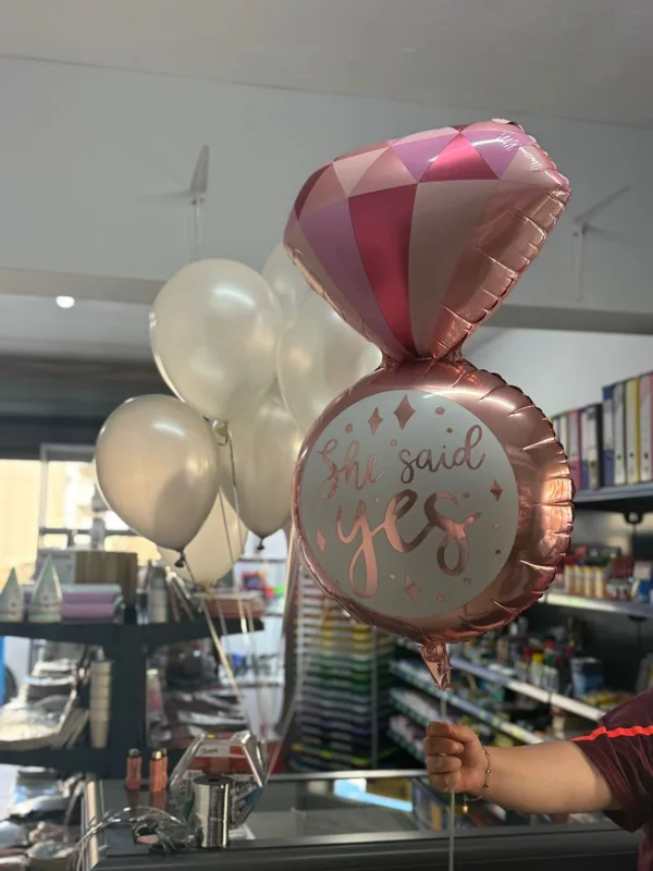 She said yes — PartyMalta celebration setup