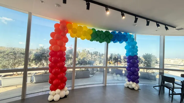 A colourful welcome — PartyMalta celebration setup