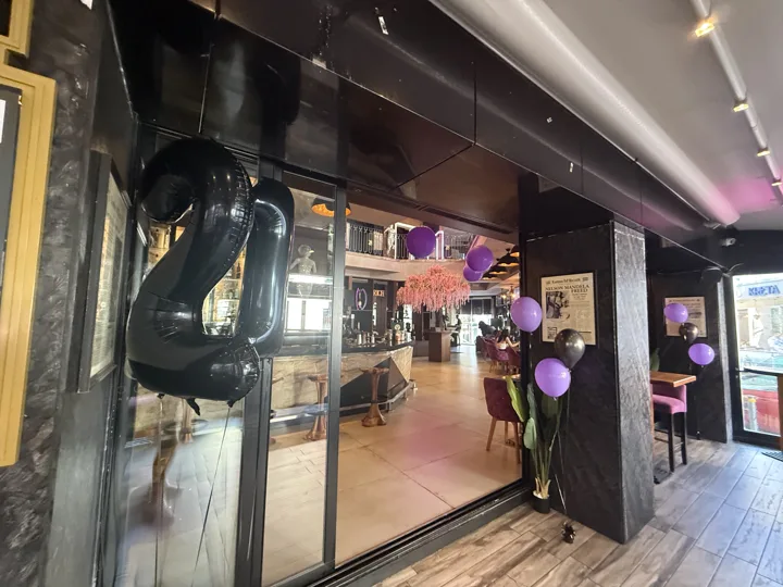 A milestone in purple — PartyMalta celebration setup