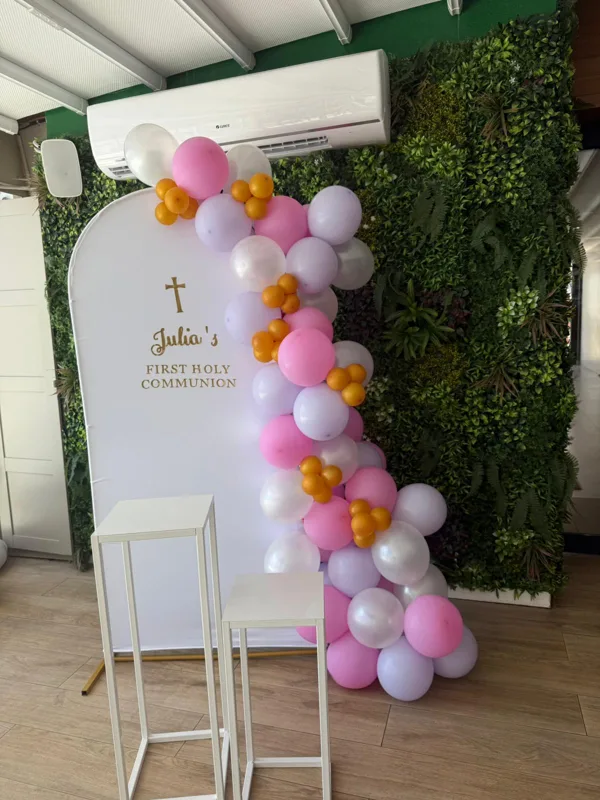 First Holy Communion — PartyMalta celebration setup