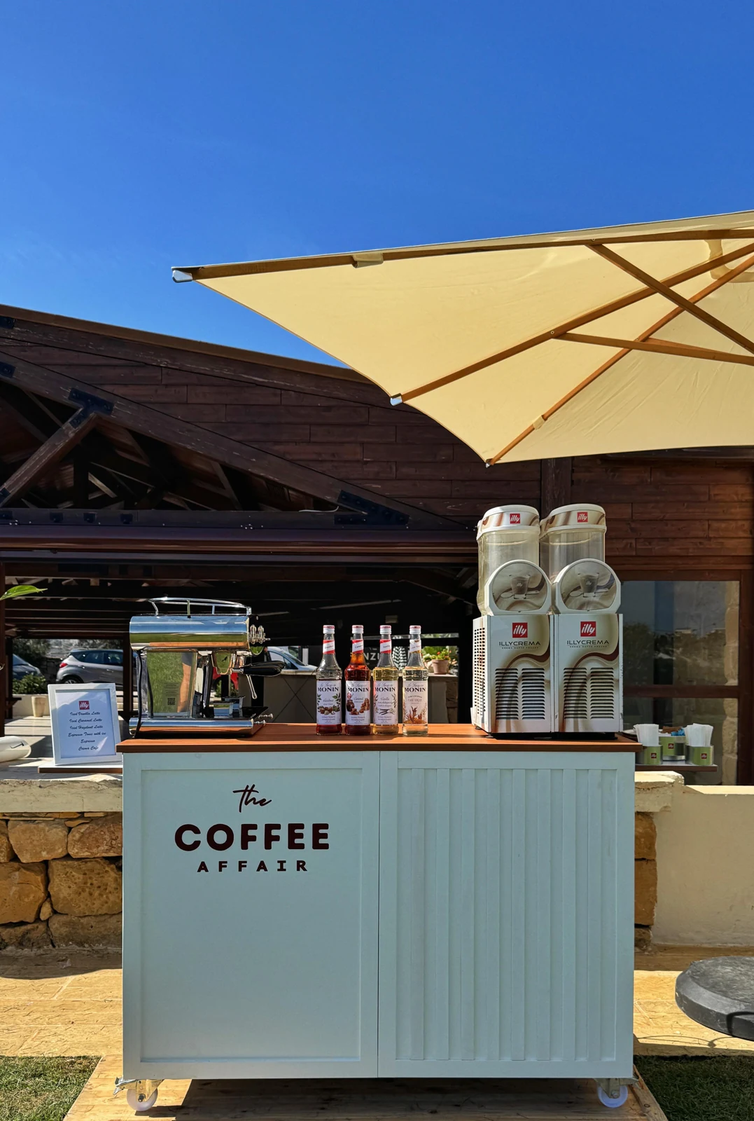 Coffee Cart at an event