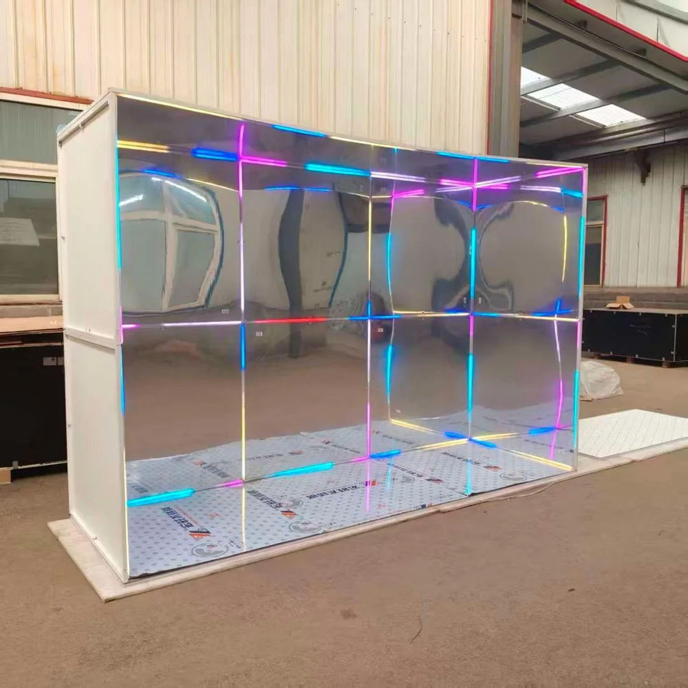 LED Mirror Backdrop